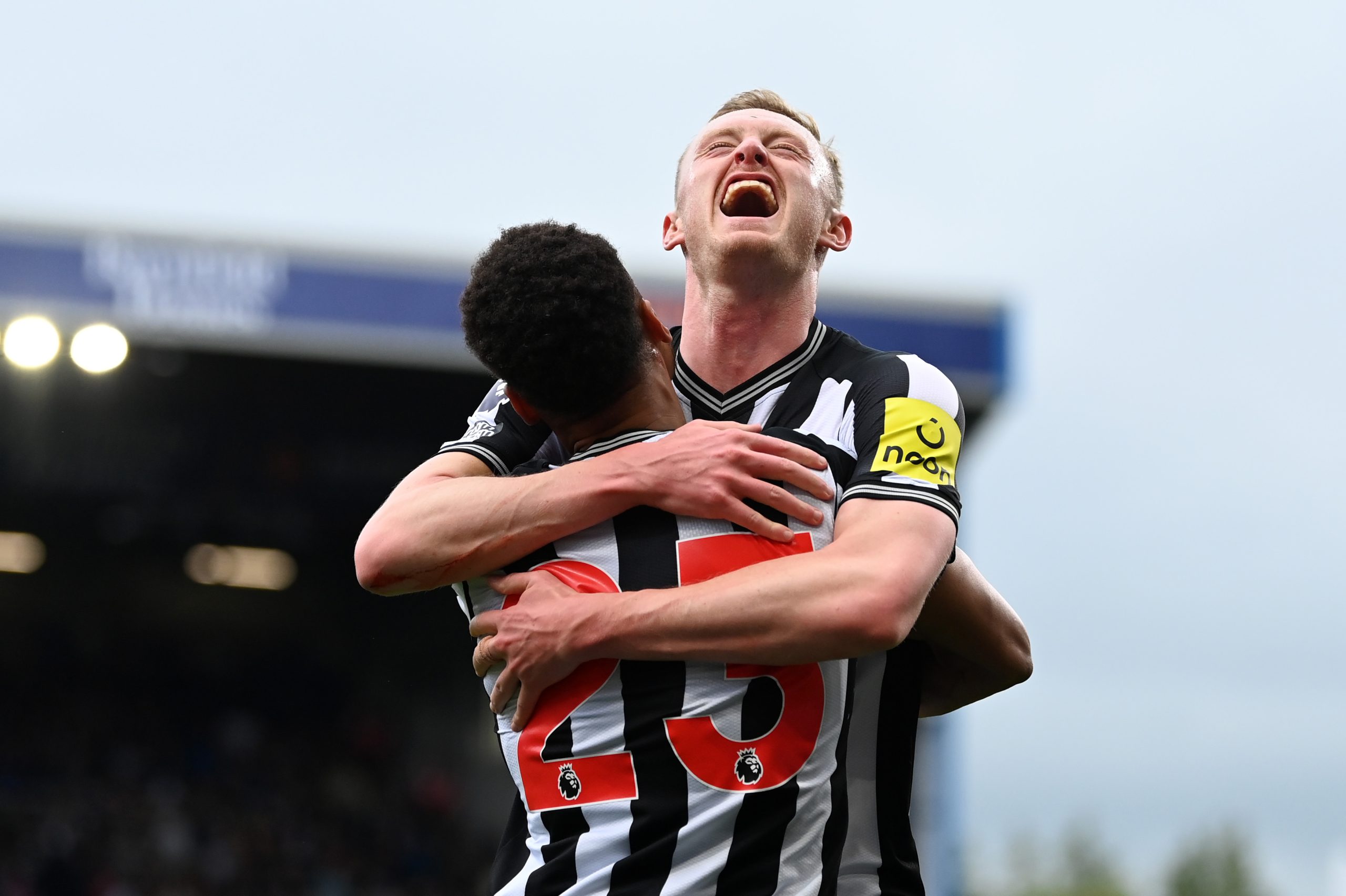 Longstaff scored Newcastle’s second after being teed up by Murphy